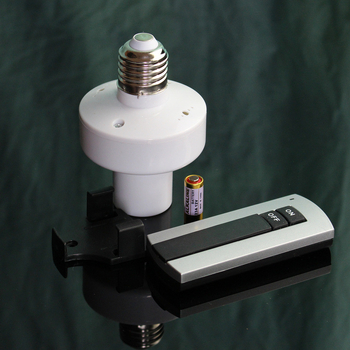 Безжичен дистанционен превключвател за осветление, E27 база, RF 315 MHz, 110V