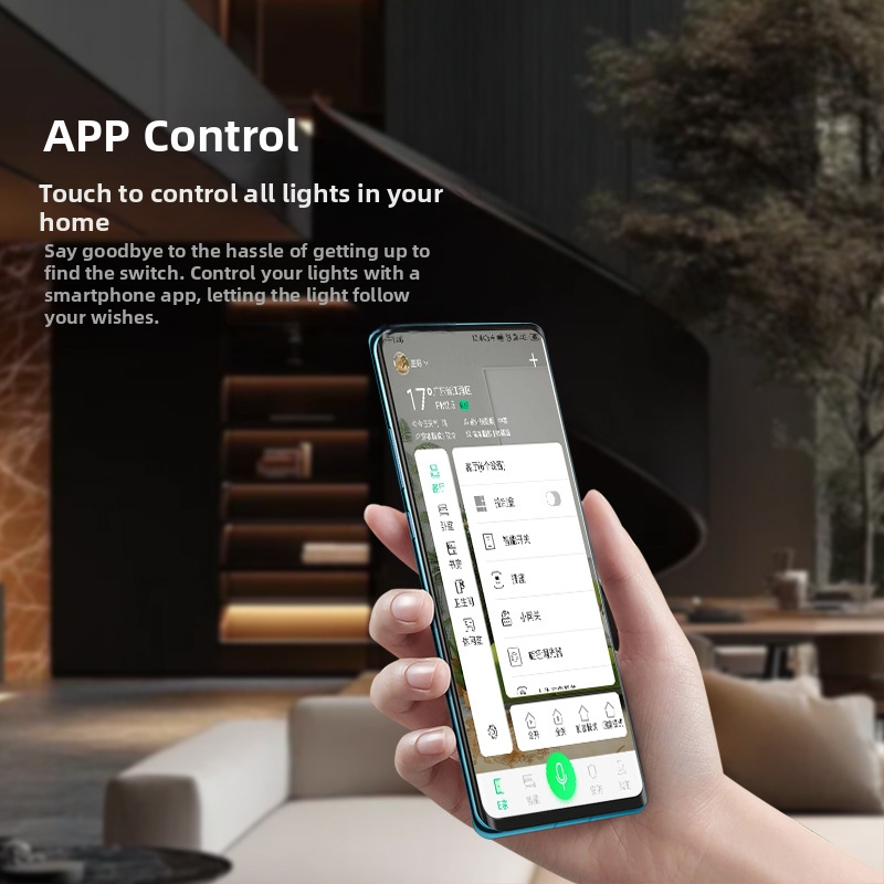 Han's Comutator fără fir 220V – controler unic canal pentru iluminat de plafon inteligent în casă