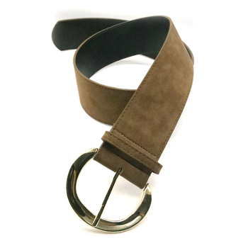 Široki PU kožni pojas s dekorativnim strukom i kopčom s iglom; Materijal kopče: legura; Vrsta kopče: igla; Širina > 4 cm