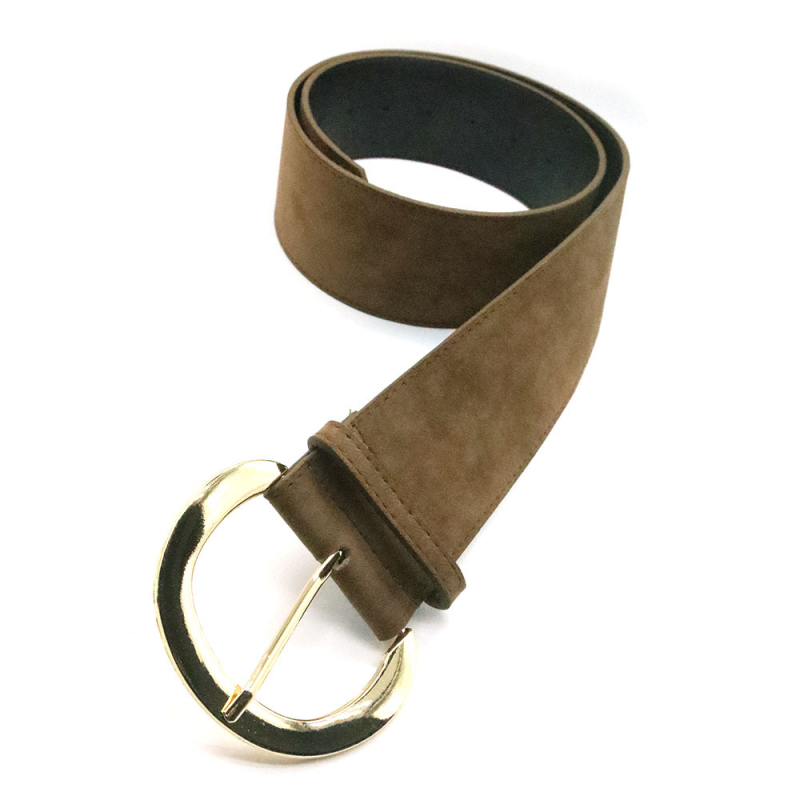 Široki PU kožni pojas s dekorativnim strukom i kopčom s iglom; Materijal kopče: legura; Vrsta kopče: igla; Širina > 4 cm