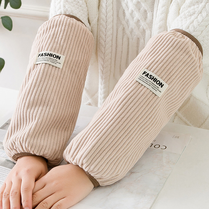 Corduroy rukavi za jesen i zimu, prugasti uzorak, anti-mrlje, Jacquard