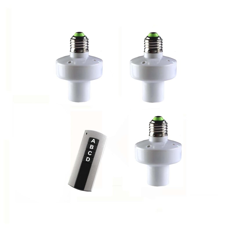 Πολυκαναλικός ασύρματος διακόπτης ελέγχου φωτισμού για οικιακή/εμπορική/βιομηχανική χρήση, εύρος -20°C έως 60°C