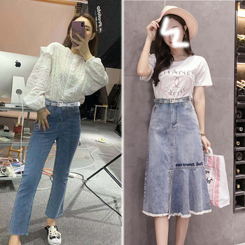 Remen s perlom kvadratnom kopčom, proziran PVC za žene – sladak stil; kopča s iglom; jedan krug