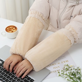 Geacă de puf cu protecție pentru mâneci anti-murdărie, unisex, iarnă 2025, stil coreean, model monocrom.