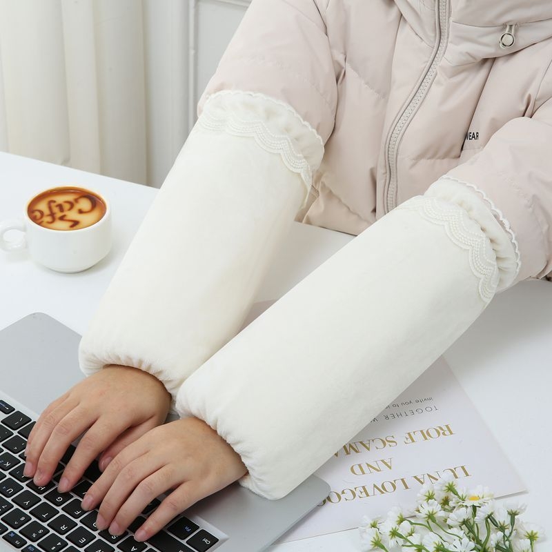 Geacă de puf cu protecție pentru mâneci anti-murdărie, unisex, iarnă 2025, stil coreean, model monocrom.