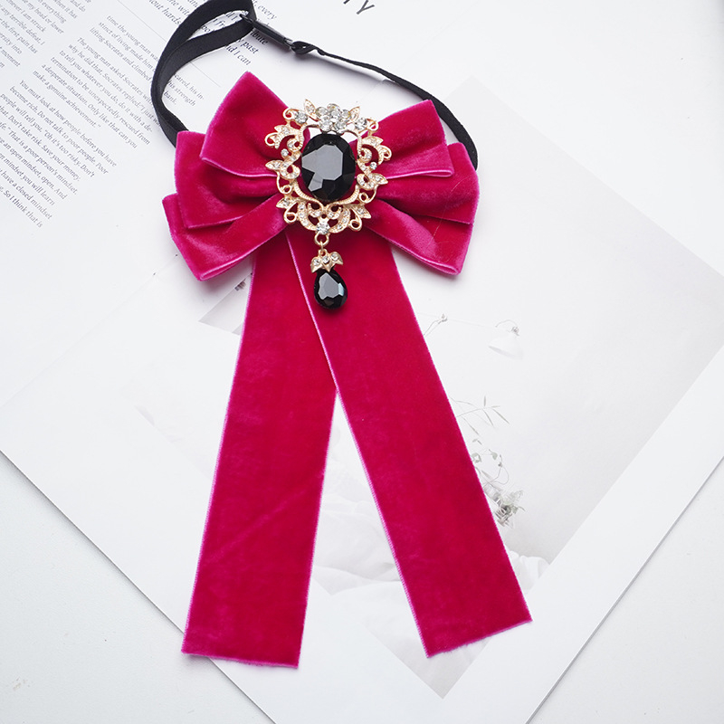 Saten mašna s monokromatskim uzorkom, satenski završetak, unisex, za scenske nastupe i svečane prilike