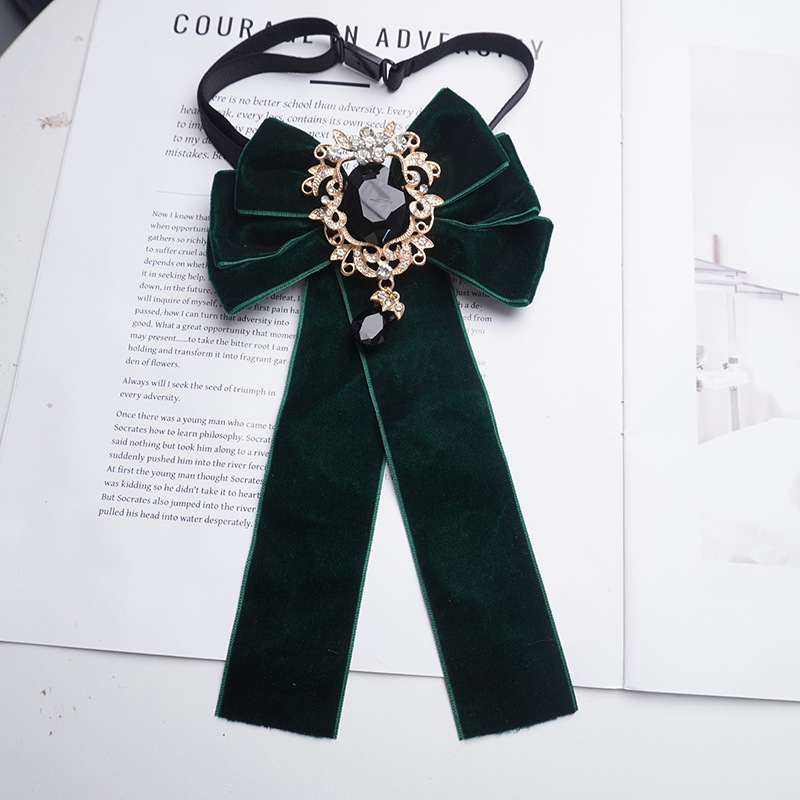 Saten mašna s monokromatskim uzorkom, satenski završetak, unisex, za scenske nastupe i svečane prilike