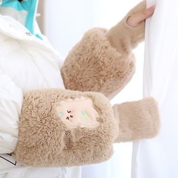 Manșete încălzitoare pentru brațe, unisex, calde, model desen animat, potrivite pentru iarnă, primăvară și toamnă.