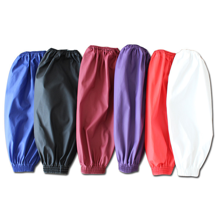 Manșon de bucătărie din piele PU, impermeabil, rezistent la ulei, căptușit, rezistent la uzură