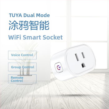 Graffiti WiFi mini inteligentná zásuvka 16A s meraním spotreby, diaľkové ovládanie cez Alexa, rozsah 110-240V