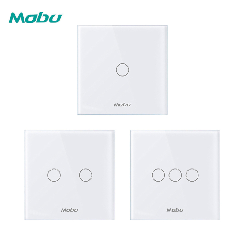 Επιτοίχιος διακόπτης αφής με ασύρματο τηλεχειριστήριο για έξυπνο σπίτι