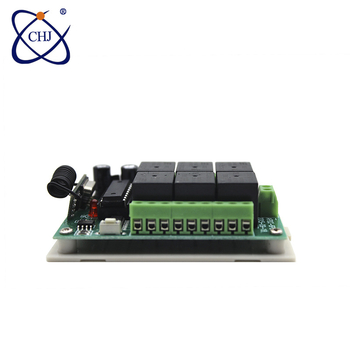 Comutator de control de la distanță, 6 canale, pentru motoare și iluminat, certificat ROHS, interval de operare -40 până la +75 °C