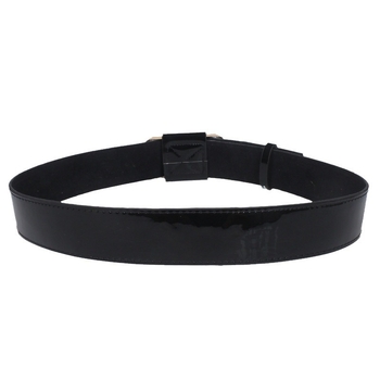 Curea din piele sintetică, cataramă netedă din aliaj, vară 2023