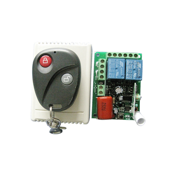 Comutator wireless cu telecomandă, 12/24V, dual canal, control înainte/înapoi, FCC certificare