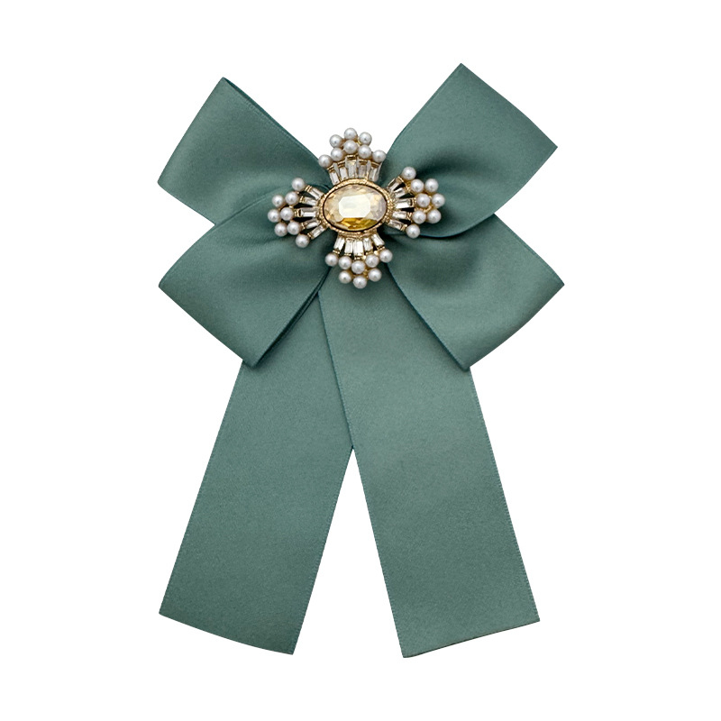 Papion cu floare pentru guler, manual, unisex, poliester și bumbac, seria Prințesa