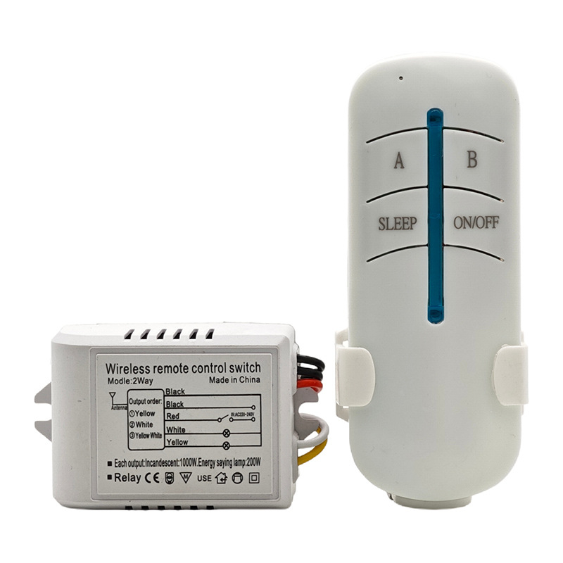 Releu de întrerupere pentru iluminat, control de la distanță wireless bidirecțional, 220V, -20 la 75°C