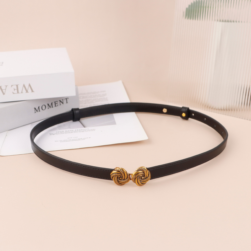 Vintage bőröv zink ötvözetű csattal, kézzel készített első réteg borjúbőrből, retro irodalmi stílus