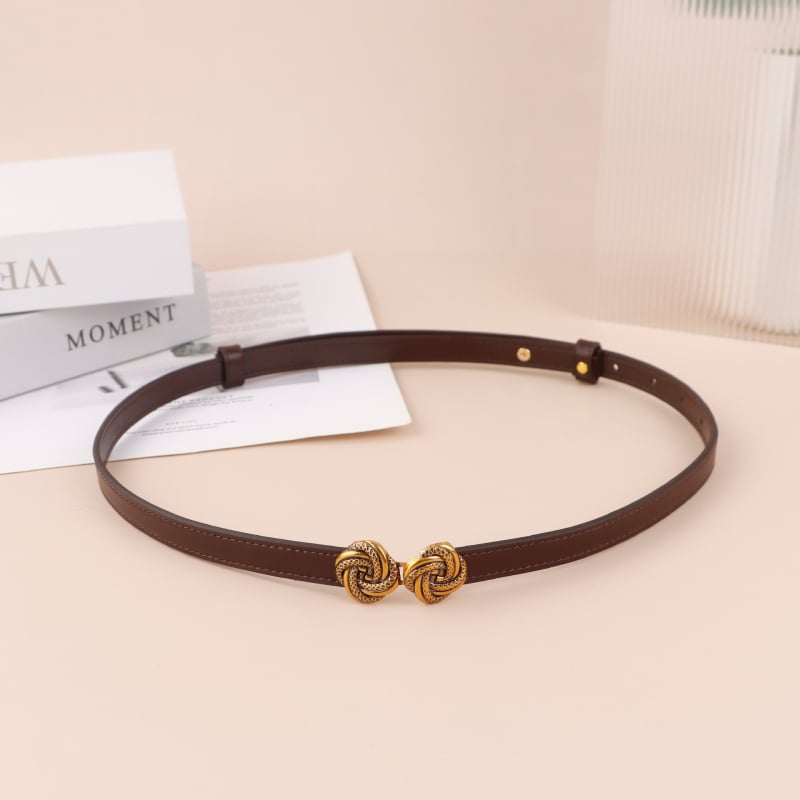 Vintage bőröv zink ötvözetű csattal, kézzel készített első réteg borjúbőrből, retro irodalmi stílus