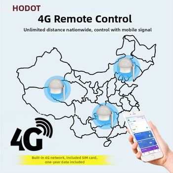 Haobote WiFi inteligentný diaľkový ovládač pre mobilný telefón, -10°C až 55°C