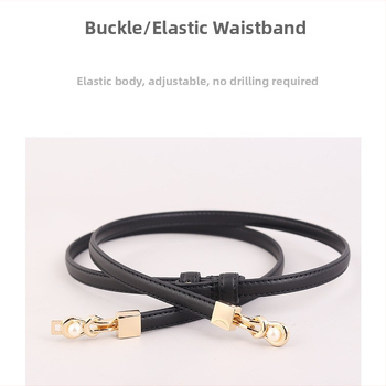 Női vékony valódi bőrből készült öv ötvözet csattal, kampózár, szélesség 2 cm alatt, gyémánt-díszítéssel