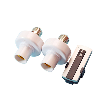 Comutator fără fir pentru lampă, bază E27, multi-grup, telecomandă, 315 MHz RF, 110V