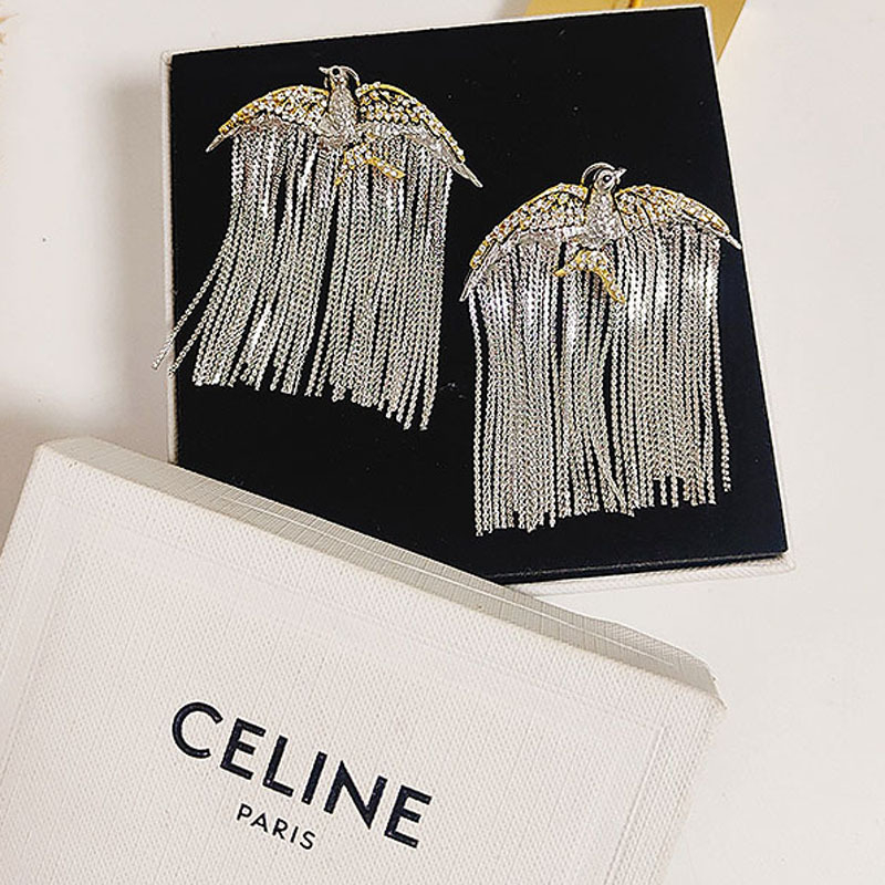 Fém deréklánc ruhához, retro madármotívummal és függőleges csíkokkal — anyag: fém; csatanyag: általános célú; zárás: általános célú; eredet: Jinhua; év/szezon: 2023 nyár