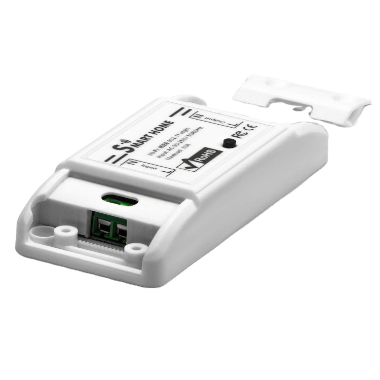 Μονός διακόπτης απομακρυσμένου ελέγχου, -15°C έως 80°C, για λαμπτήρες και μικρές οικιακές συσκευές με ευφυή αναβάθμιση, CE, FCC, ROSH πιστοποιημένο