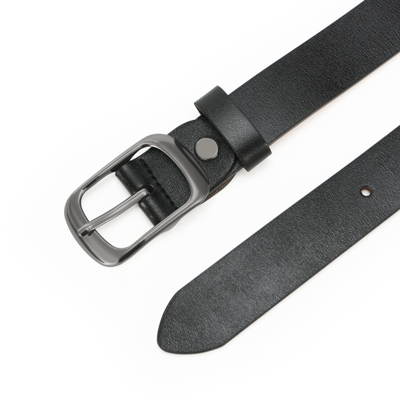 Ženski kaiš od prave kože, dvostruki sloj teleće kože, kopča od legure s pinom, širina 2–4 cm, marka Wei Yu, stil poslovno/elegantno