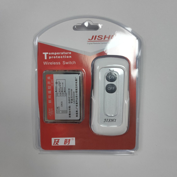 2‑ključni jednosmjerni digitalni daljinski prekidač za rasvjetu, radna temperatura 0–65°C