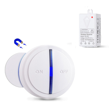 Magnetski bežični prekidač s daljinskim upravljanjem, IP66 vodootporan, instalacija bez žica, radni raspon -40°C do 70°C, vatrootporan V0