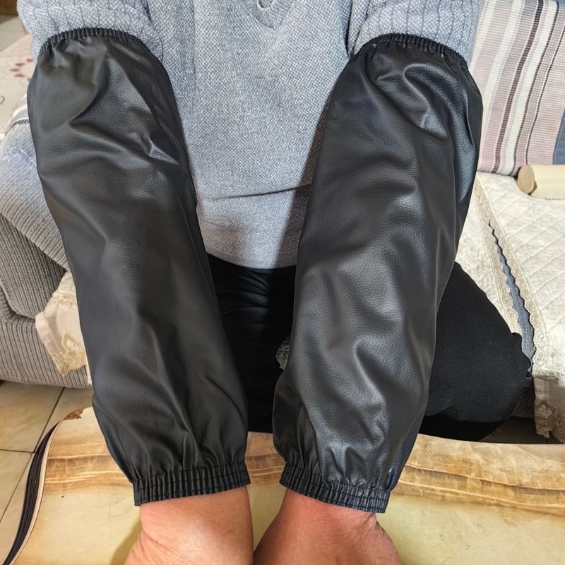 Kožne vodootporne rukave — PU meka koža, protiv prljavštine, otporne na ulje, otporne na kiseline i lužine