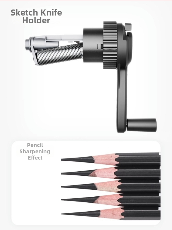 DAV Veliki-V oštrilo za olovke s zamjenjivim oštricama i setom držača noža - metalna konstrukcija, Marka: DAV, Bez uvoza, Bez IP ovlaštenja
