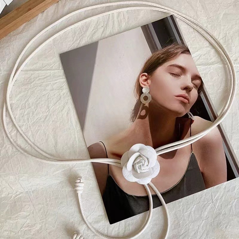 Centură din PU cu cataramă din aliaj, închidere cu cârlig, lățime sub 2 cm, accesoriu de modă versatil vară 2024