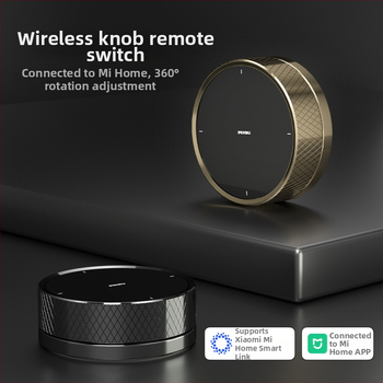 E6 inteligentný otočný vypínač — integrácia s aplikáciou Mijia, bezdrôtové ovládanie scén, plynulé bezkrokové ovládanie osvetlenia a prepojenie závesov