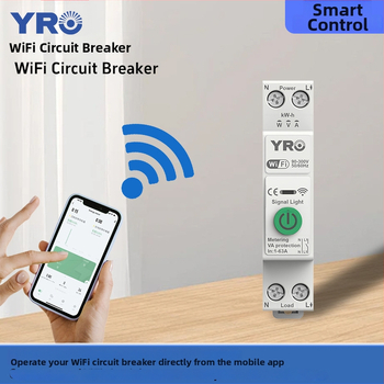 Inteligentný Wi‑Fi istič s ovládaním cez aplikáciu, 230V, 63A, CE