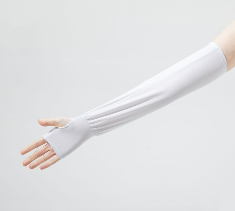 Rukavi za UV zaštitu za podlakticu - unisex, dugi, opuštenog kroja, za vožnju (100% poliester; šivano; dugačak)