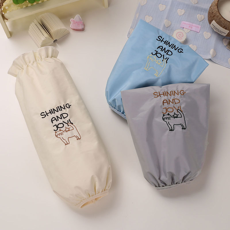 Muye fei Manșete de lucru, lungime extinsă, poliester impermeabil, anti-murdărire și rezistente la ulei