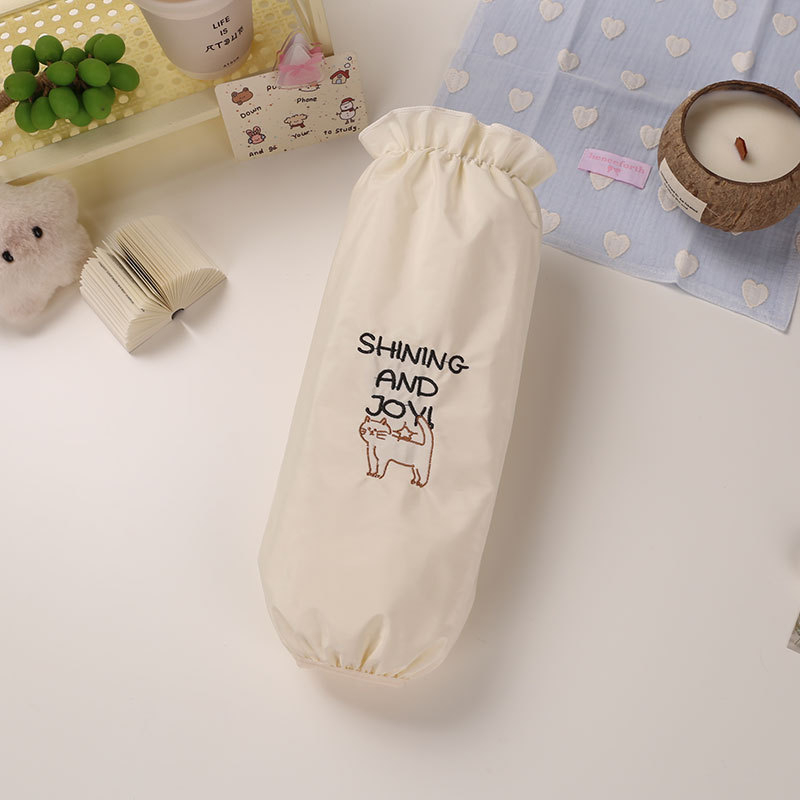 Muye fei Manșete de lucru, lungime extinsă, poliester impermeabil, anti-murdărire și rezistente la ulei