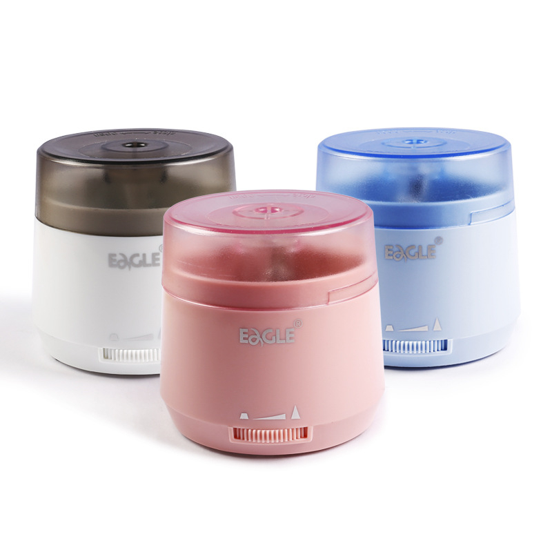 Iskolásoknak szóló elektromos ceruzahegyező – TY60USB, műanyag test, elektromos működés, súly 200 g, márka Yi and Gao
