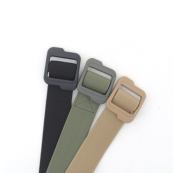 Centură de canvas tactică pentru bărbați și femei, curea casual de exterior, din fibre de poliester, cataramă japoneză, material cataramă: rășină, stil streetwear/neutru, lansare toamnă 2025