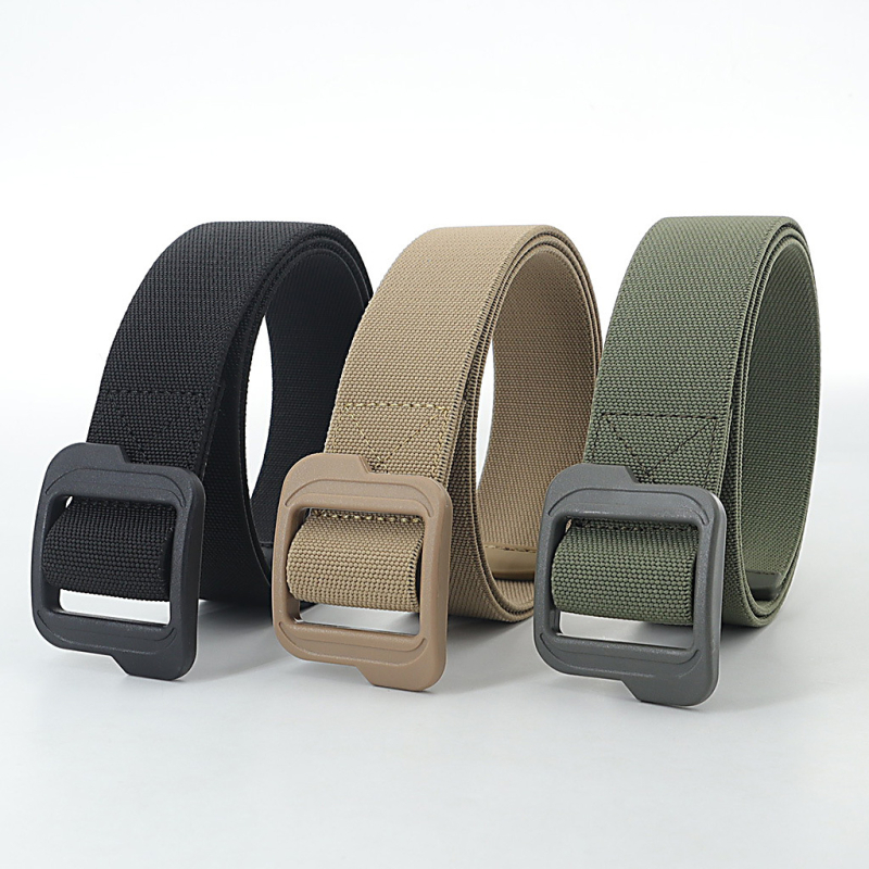 Centură de canvas tactică pentru bărbați și femei, curea casual de exterior, din fibre de poliester, cataramă japoneză, material cataramă: rășină, stil streetwear/neutru, lansare toamnă 2025