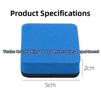 Magnetický štvorcový eraser na bielu tabuľu, EVA zadná strana a povrch z plsteného materiálu — Xinbao