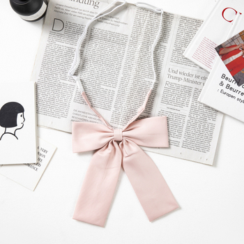 Guler cu floare și funda pentru femei - poliester, 12x12 cm, jacquard, monocrom, formă: funda/ săgeată