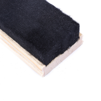 Radieră din lemn pentru tablă neagră și tablă albă, cap din fibră de filc chimică, ștergere ușoară