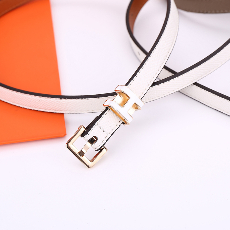 Curea de damă din PU, subțire, cu cataramă cu pin din aliaj, lățime sub 2 cm, cod 1.5H