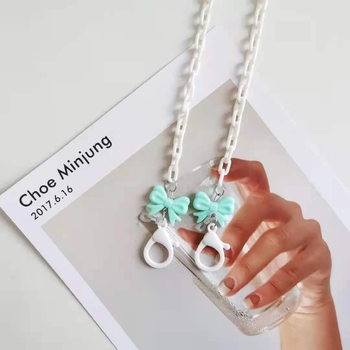 Novi svježi akrilni remen u boji slatkiša, lanac za masku, lanac za naočale, remen za masku preko granice