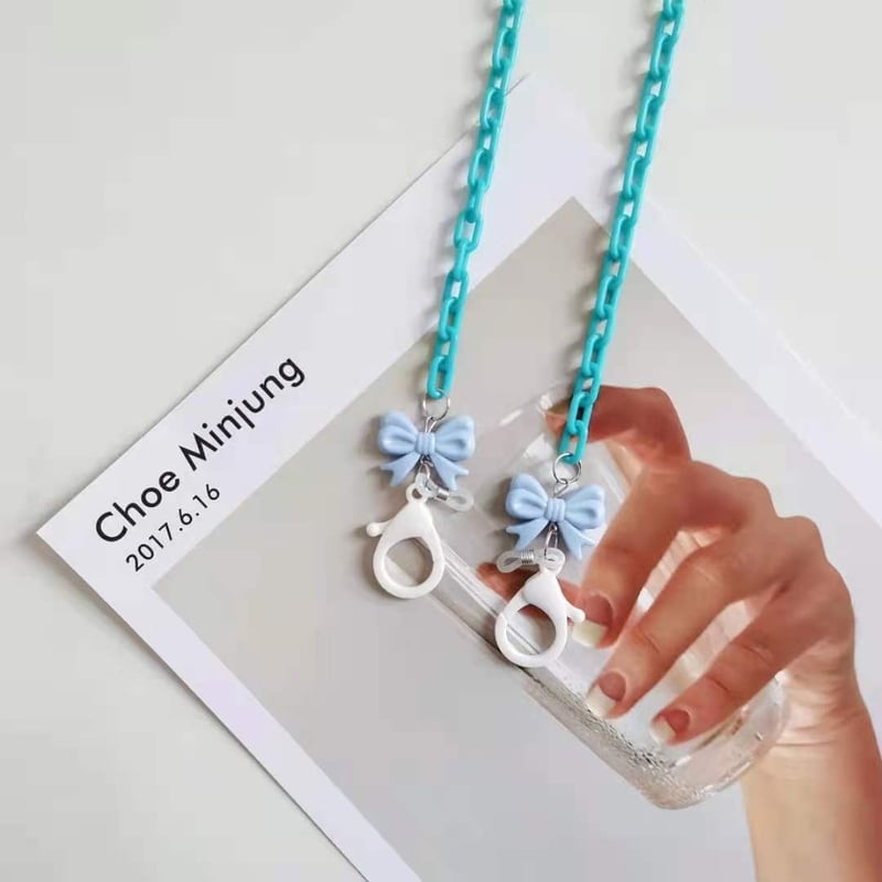 Novi svježi akrilni remen u boji slatkiša, lanac za masku, lanac za naočale, remen za masku preko granice