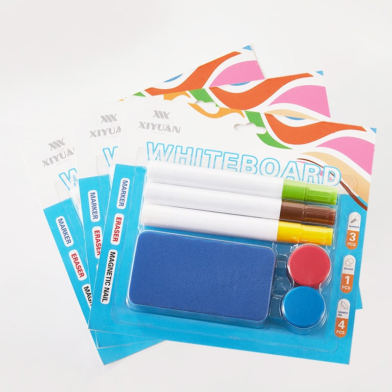 Set gumica za ploču – Marka Anhui Mingzhishang; Model 528; Kućište: plastika; Tisak loga: Can; Pakiranje: kutija