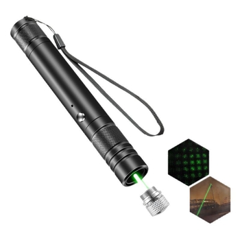 Laser indikator olovka s USB punjenjem, kućište od aluminijske legure, izlaz 50 mW, napajanje 3,7 V, za vanjsku uporabu