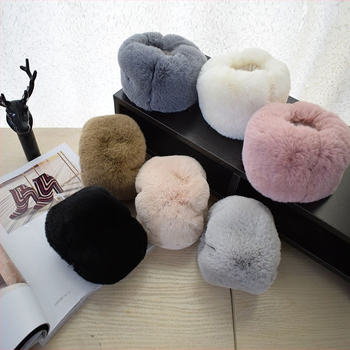 Ženske zimske manžetne od umjetne norke kožušine – tople, otporne na vjetar, pamukova podstava – Oh jun